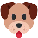 강아지 얼굴 🐶